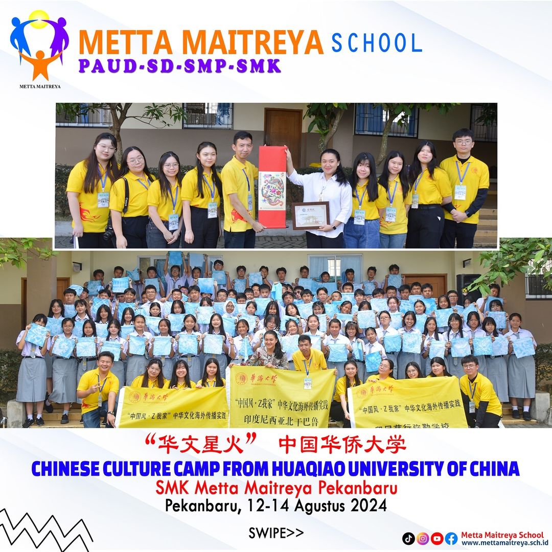 Chinese Culture Camp from Huaqiao University of China SMK Metta Maitreya